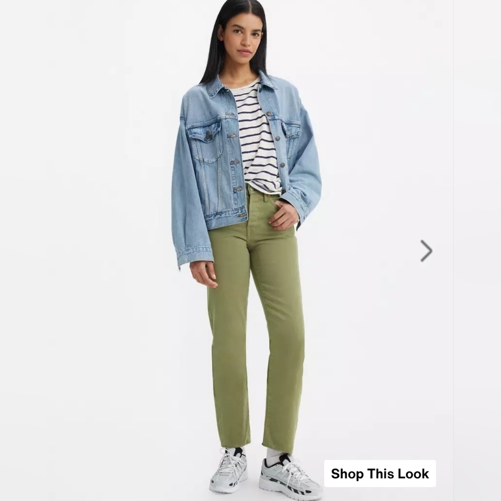 Levi's Women's 724 High Rise Straight Carpenter Crop Jeans